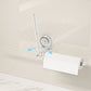 Multifunktionaler Toilettenpapierhalter mit Vakuum-Saugnapf