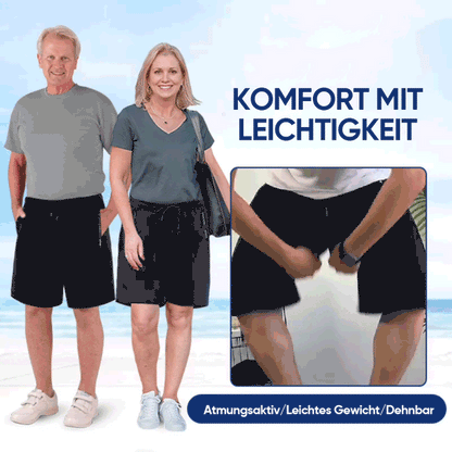 🎁🩳LETZTER TAG SALE 49% RABATT🔥Schnell trocknende Stretch-Shorts aus Eisseide