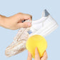 Weiße Schuhreinigungscreme