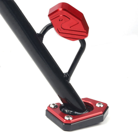 Motorrad Fuß Seitenständer Pad Platte Kickstand