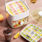 🔥Essentials für den Sommer🧊2-stufige, praktische Push-In-Eiswürfelform mit Tabletthülle ❄️🍹
