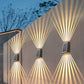 ✨Begrenzte Zeit 50% Rabatt! - Solar Wandleuchten Außenlicht Wasserdicht