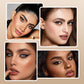 2-in-1 wasserfester und schnell trocknender Stempel für die unteren Wimpern mit ultrafeinem Eyeliner-Stift