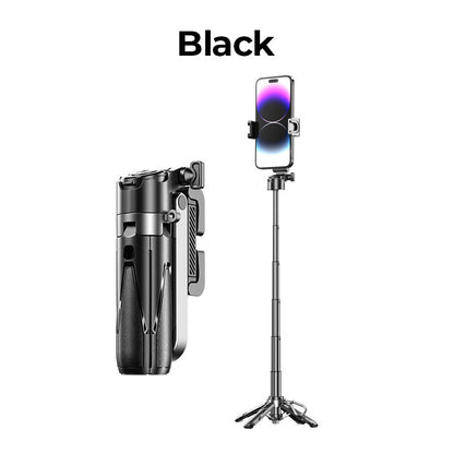 ⏳2025 Neu – Sparen Sie 50 %📱📸Kompakter, ausziehbarer Multifunktions-Selfie-Stick