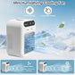 ❄️🌬️ Mini Air Cooler 3-in-1 – Kühlt, befeuchtet & duftet! Perfekt für Schreibtisch & Schlafbereich
