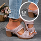 Orthopädische Sandalen mit Strass-Absatz (2 kaufen, KOSTENLOSER VERSAND)