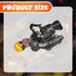 Gatling Electric Water Blaster mit Beleuchtung und Raucheffekt