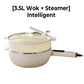 🔥 Nur noch 1 Tag! 🔥 Halber Preis für eine begrenzte Zeit - antihaftbeschichteter Elektro-Wok zum Kochen