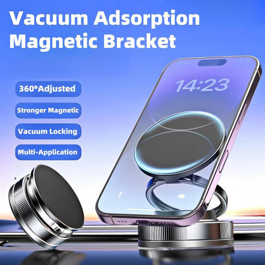 📱360° einstellbarer magnetischer Vakuum-Telefonhalter