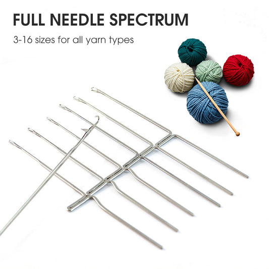 Häkelnadeln mit Zunge für Pullover