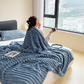 🍂Fall sale – 50% off!🛏️Thick plush blanket with rabbit motif and milk velour cover🫧Snuggle up in ultimate comfort
