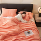 🍂Fall sale – 50% off!🛏️Thick plush blanket with rabbit motif and milk velour cover🫧Snuggle up in ultimate comfort