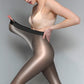 Damenstrumpfhose mit hoher Taille und transparenten Bereichen