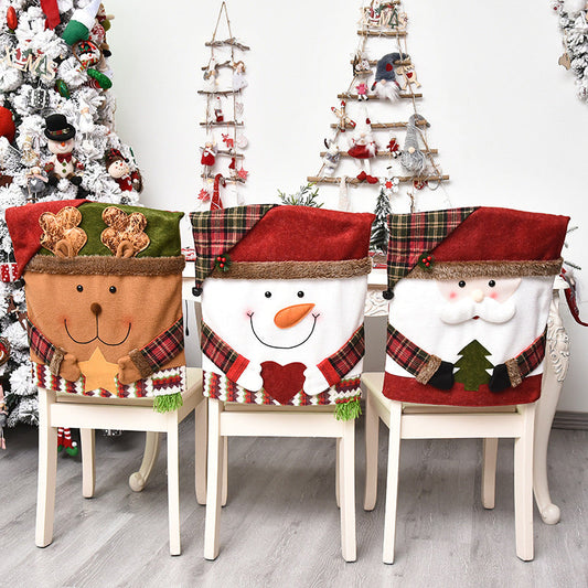 🎄Weihnachtsverkauf 50% Rabatt🎄 Niedliche Weihnachtsstuhlbezüge