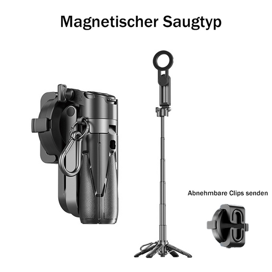 Multifunktionaler kompakter Selfie-Stick