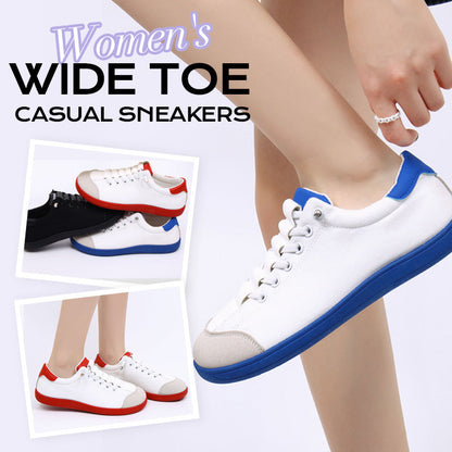 👟50 % Rabatt!☁️Freizeitsneaker für Damen mit breiter Zehenpartie