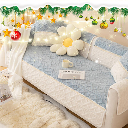 🍂Fall sale – 50% off! Rutschfeste Sofabezug aus Fleece