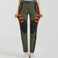Winddichte, wasserdichte, warme Wanderhose mit elastischem Bund