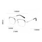 👓 Anti-Blaulicht-Brille randlos – Schutz &amp; Stil! HD-Gläser, Leicht &amp; Bequem den ganzen Tag! ✨