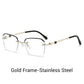 👓 Anti-Blaulicht-Brille randlos – Schutz &amp; Stil! HD-Gläser, Leicht &amp; Bequem den ganzen Tag! ✨