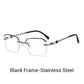 👓 Anti-Blaulicht-Brille randlos – Schutz &amp; Stil! HD-Gläser, Leicht &amp; Bequem den ganzen Tag! ✨
