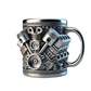 V8/V6 Engine Stainless Steel Cup