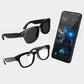 KI-Smart-Brille mit ChatGPT, 8-MP-Kamera und HD 1200P 4K-Videoaufzeichnung, Echtzeitübersetzung in über 160 Sprachen, Bluetooth 5.4, HiFi-Audio- und Musiksteuerung, intelligente Sonnenbrille mit Videoaufzeichnung für unterwegs