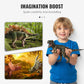 📢📢50 % RABATT!+KOSTENLOSER VERSAND⏰🥳Lustiges und lehrreiches Dinosaurier-Set für Kinder🦖🎓