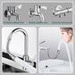 Flexible 360-Grad-Edelstahl-Wasserhahn-Verlängerung, spritzwassergeschützt