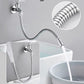 Flexible 360-Grad-Edelstahl-Wasserhahn-Verlängerung, spritzwassergeschützt