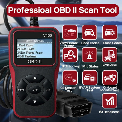 🔧 OBD2-Lesegerät für Kraftfahrzeuge – Schnelle Motordiagnose und Fehlerbehebung am Fahrzeug