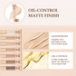 Langanhaltende, matte Concealer-Foundatio