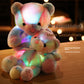 🎄❤️Weihnachtsangebot: 60% Rabatt 🧸Teddybär, buntes LED-Licht, Stofftiere