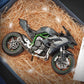 1:9 H2R/H2 Alloy Motorcycle Model