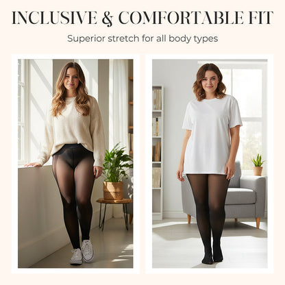 📢📢50 %  RABATT !! ⏰Bequeme, dehnbare Thermostrumpfhose für Damen mit Futter