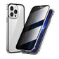 😁50% Rabatt 📱iPhone Case  King Apple Peep Proof Doppelseitiges Glas Metall  Schutzhülle