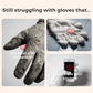 Unisex-Windschutz-Handschuhe mit Heizfunktion und Touchscreen-Funktion