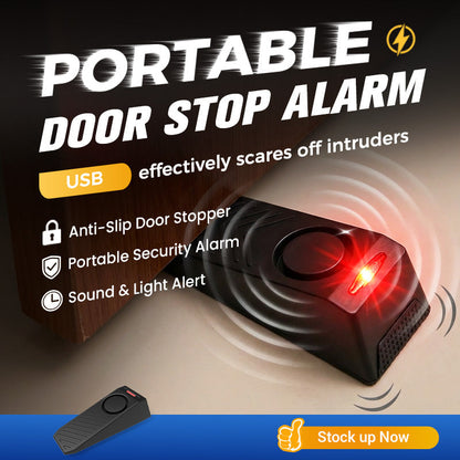 Tragbarer Türstopper-Alarm