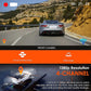 🚗 📹4-Kanal-HD-Auto-Dashcam mit Front-, Innen- und Rückaufnahme