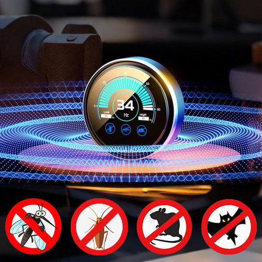 ✨ Intelligenter Ultraschall-Nagetiervertreiber – 360° Rundumschutz! ✨