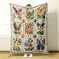 Kuschelige und weiche Flanelldecke mit Blumenmuster
