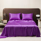 Einfarbiges Satin-Flachlaken🛏️Sobald es die Haut berührt, vermittelt es ein außergewöhnlich beruhigendes Gefühl und ist somit ideal für den Schlaf.😴