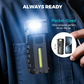 💎 53% RABATT! 💎 180° drehbare LED-Arbeitsleuchte – Zweistrahler, Magnetfuß und USB-C-Ladeanschluss