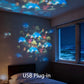 🐠 LIMITIERTES ANGEBOT: 50% RABATT! 🌊 Rotierender LED-Ozean-Projektor – Dynamische Unterwasser-Lichtshow mit einstellbarer Helligkeit 💫