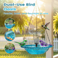 🐦 50% RABATT! ⛲ Hängender Springbrunnen für Den Außenbereich mit Vogelbad & Futterstelle – Dekorativ, Beruhigendes Wasserspiel & Perfekt Für Den Garten 🏡