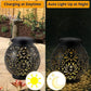💎 -50% SOLAR-HÄNGELATERNE MIT BLUMENMUSTER! 💎 IP55 Wasserdicht, Auto-On/Off & Wunderschöne Schattenwürfe für Garten & Terrasse