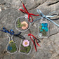 🦋 BLITZANGEBOT: 50 % Rabatt! Transparente Lesezeichen mit Trockenblumen, mit kostenlosem Spitzenband ✨