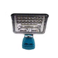 Makita 18V Arbeitslicht, 2-Modus LED Flutlicht mit zwei USB-Anschlüssen für Notfall