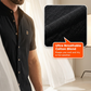 👔 50% RABATT! 🌞 Modernes Stehkragen-Hemd – Atmungsaktives Herren Kurzarmhemd im Relaxed Fit Für Einen Lässigen & Stilvollen Look 👕