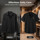 👔 50% RABATT! 🌞 Modernes Stehkragen-Hemd – Atmungsaktives Herren Kurzarmhemd im Relaxed Fit Für Einen Lässigen & Stilvollen Look 👕